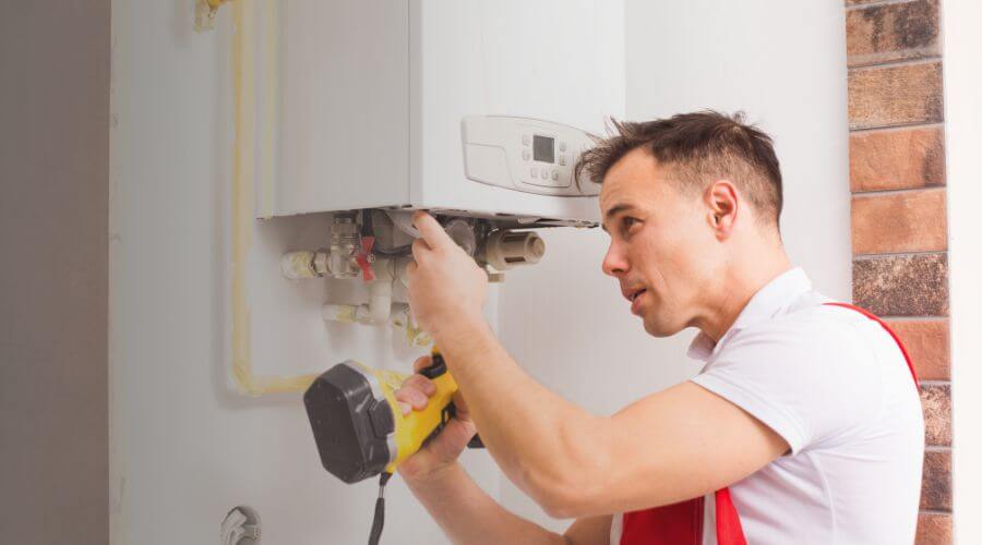 Professional clogged toilet repair in Golden City, MO